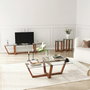 Hanah Home Soporte de TV Amalfi - Walnut